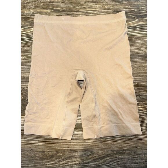 Jockey Generation Women's Size Sm Core Body Slimming High Waist Shorts Beige. K - Picture 1 of 3
